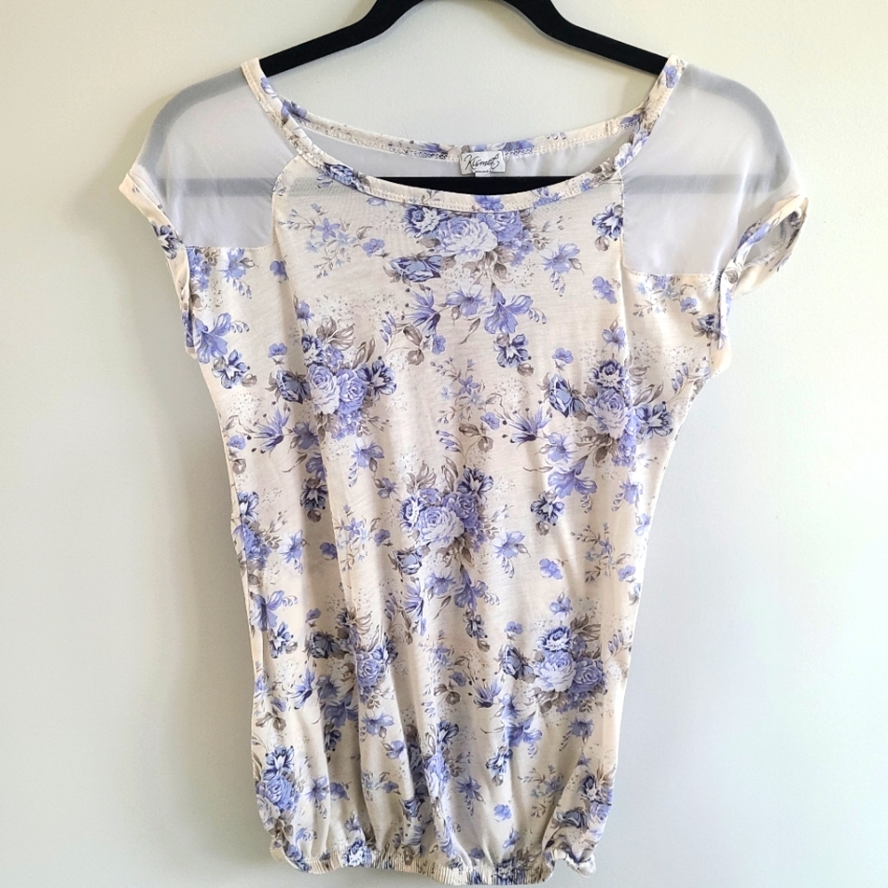 Xs Kismet Flowery T-shirt